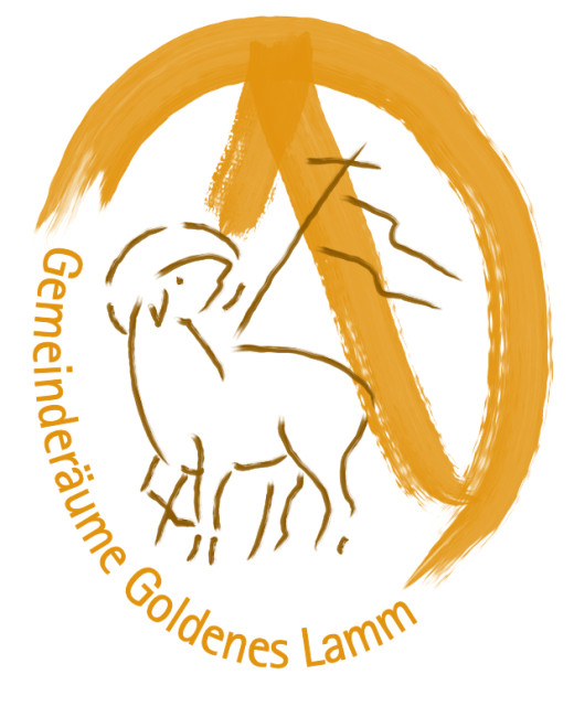 In Alpha und Omega der Kirchenfenster steht das Gottes Lamm